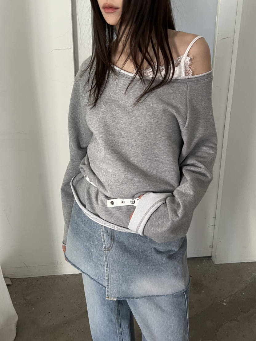 NOVUS東大門代購女裝新品推薦真品職業時尚26春夏人氣衛衣NOVUS衛衣