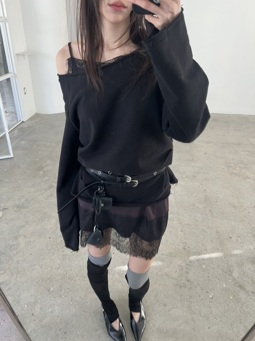 NOVUS東大門代購女裝新品推薦真品職業時尚26春夏人氣衛衣NOVUS衛衣