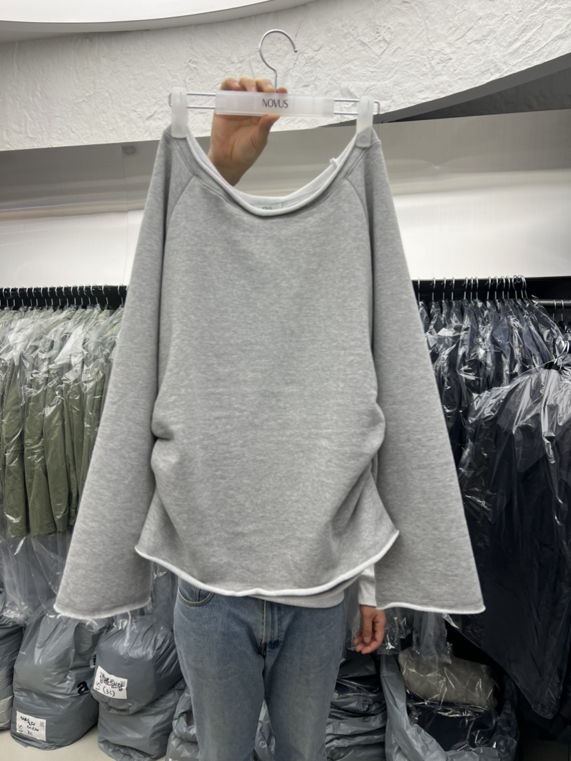 NOVUS東大門代購女裝新品推薦真品職業時尚26春夏人氣衛衣NOVUS衛衣圖色1