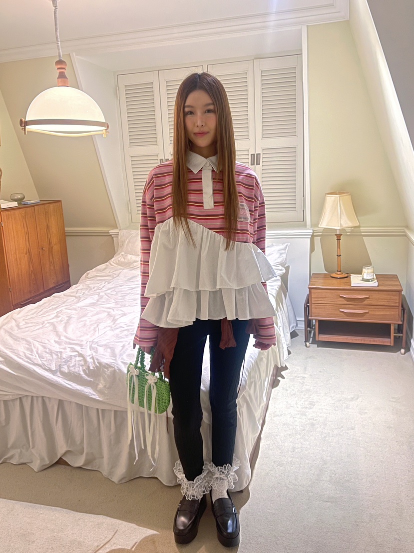 BOUTIQUE-L東大門直郵女士新款職業26春夏打底褲鯊魚褲蕾絲BOUTIQUE-L打底褲/鯊魚褲