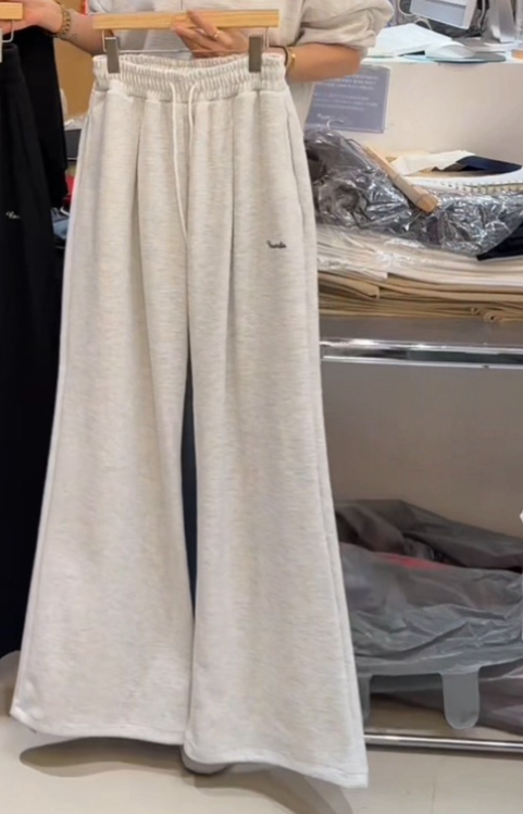 BOUND.A東大門直郵女裝新款熱賣休閑職業26春夏休閑褲刺繡BOUND.A休閑褲圖色1