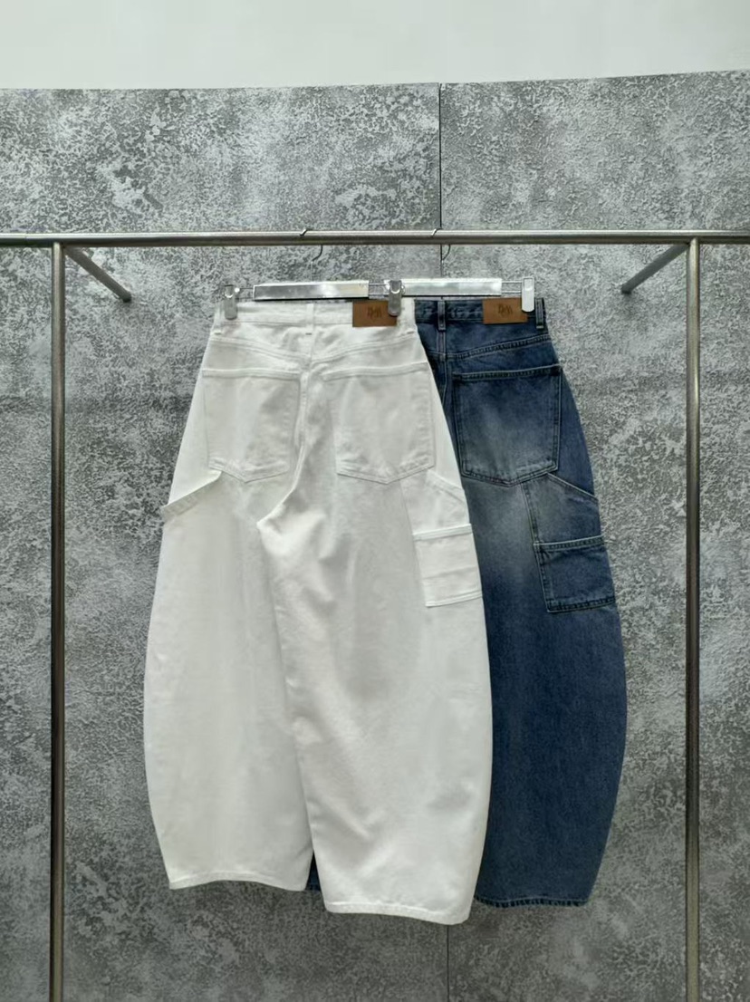 BADCALM韓國直郵女士新品真品熱賣推薦休閑人氣職業牛仔褲BADCALM牛仔褲