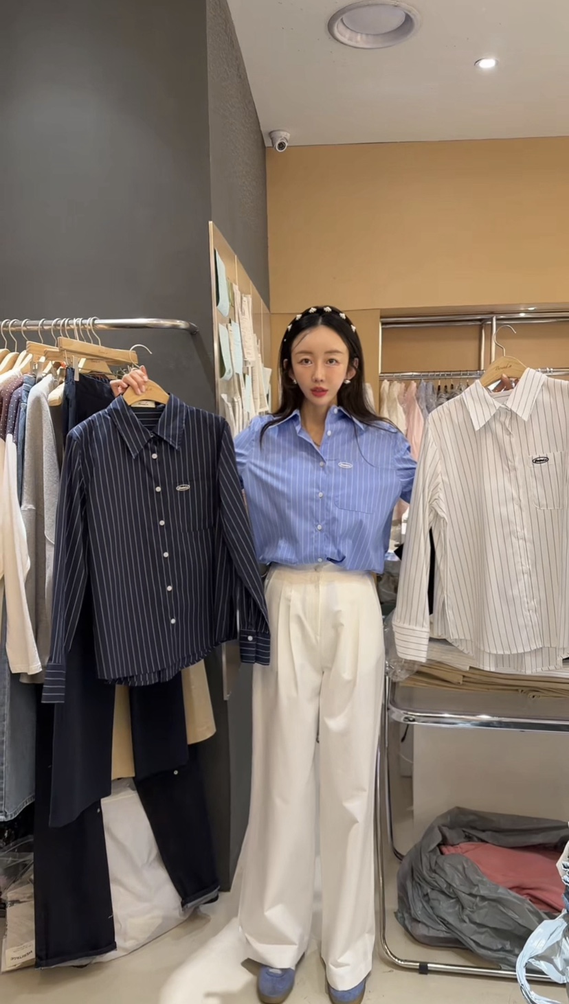 BOUND.A韓國直郵女士新品熱賣人氣時尚26春夏襯衫蕾絲衫BOUND.A襯衫/蕾絲衫