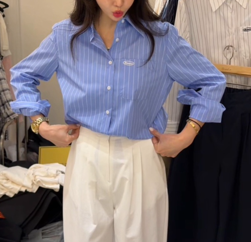 BOUND.A韓國直郵女士新品熱賣人氣時尚26春夏襯衫蕾絲衫BOUND.A襯衫/蕾絲衫圖色2