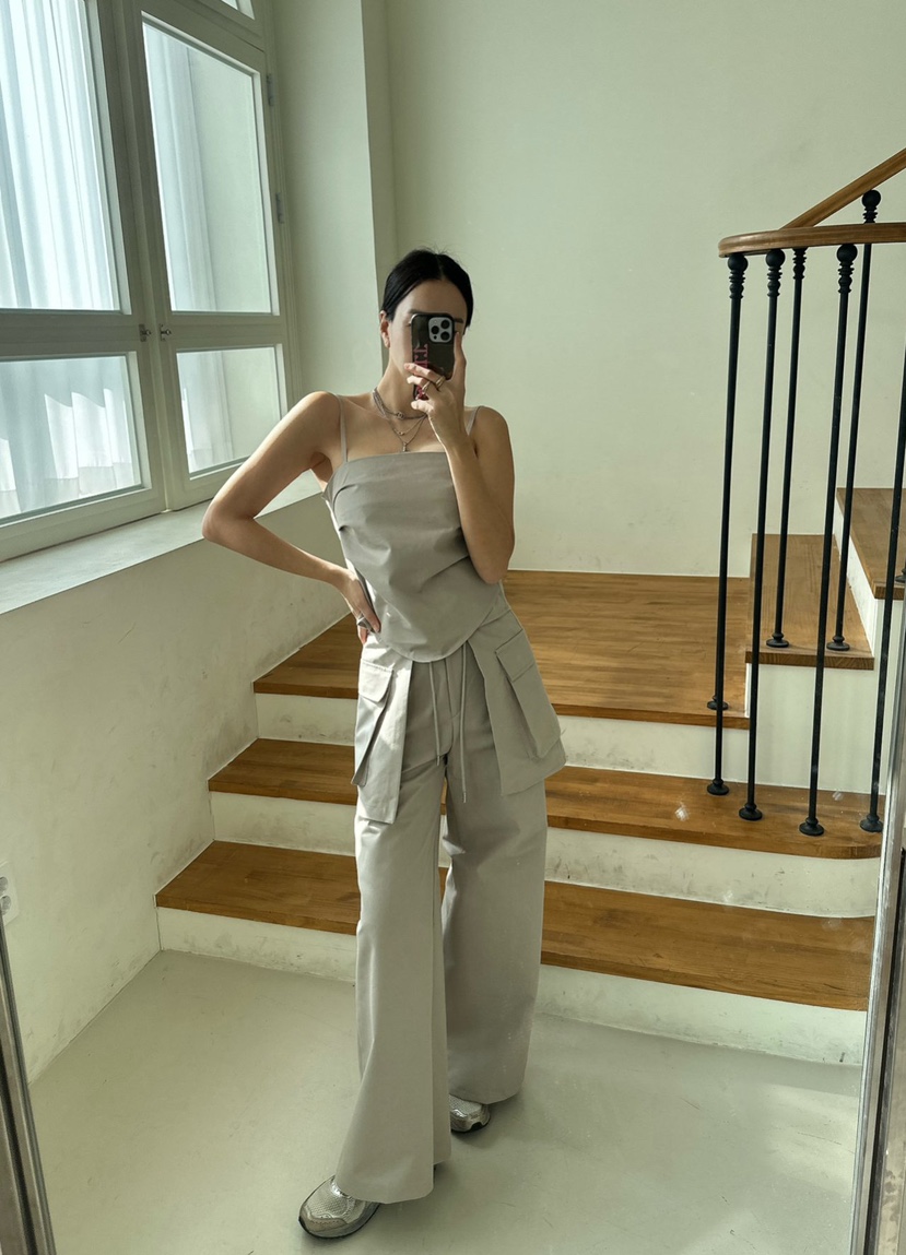 SOUIT東大門實拍女裝新款職業推薦26春夏人氣真品熱賣休閑褲SOUIT by mabel-L休閑褲