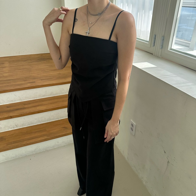 SOUIT東大門實拍女裝新款職業推薦26春夏人氣真品熱賣休閑褲SOUIT by mabel-L休閑褲