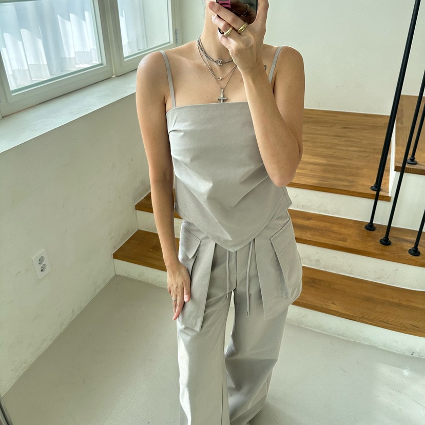 SOUIT東大門實拍女裝新款職業推薦26春夏人氣真品熱賣休閑褲SOUIT by mabel-L休閑褲