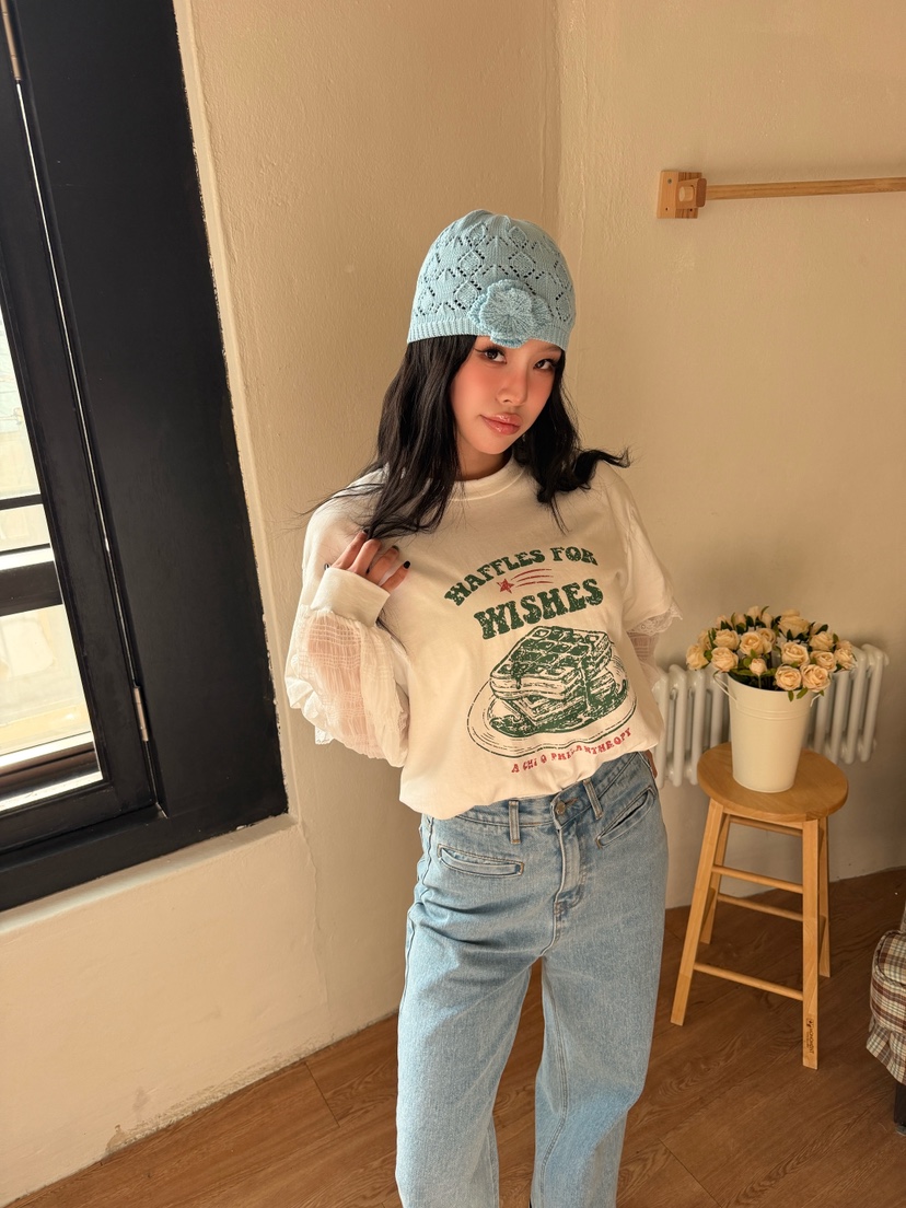 LOVABLE東大門直郵女士新款人氣時尚真品推薦休閑長袖T恤LOVABLE長袖T恤