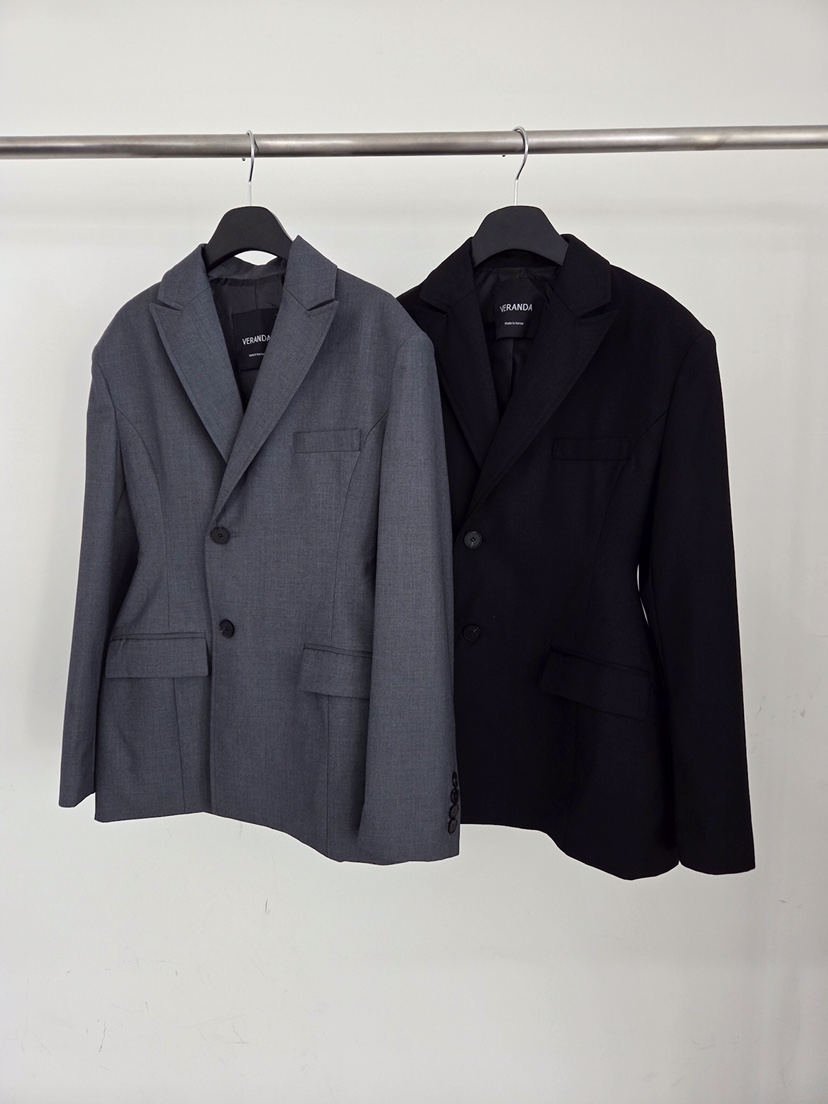 VERANDA韓國代購女士新品26春夏熱賣職業推薦時尚人氣夾克VERANDA夾克