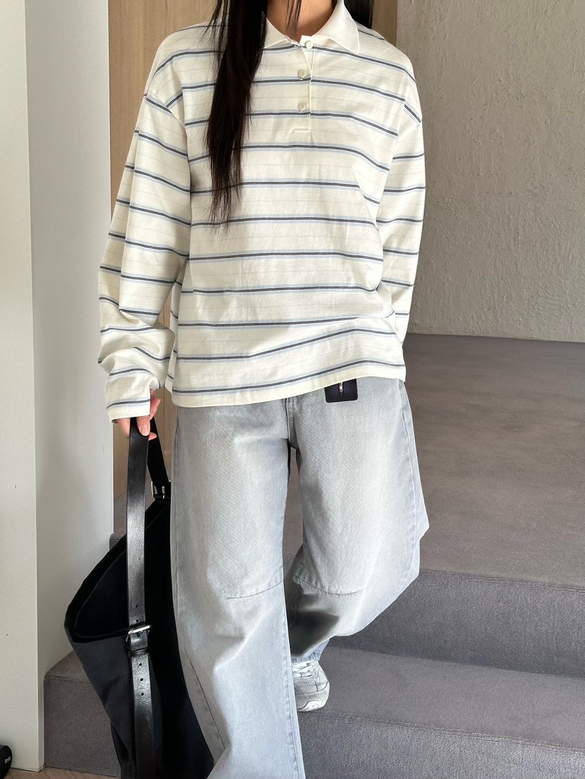 LE VASE韓國代購女裝新款職業休閑時尚熱賣推薦真品牛仔褲LE VASE牛仔褲