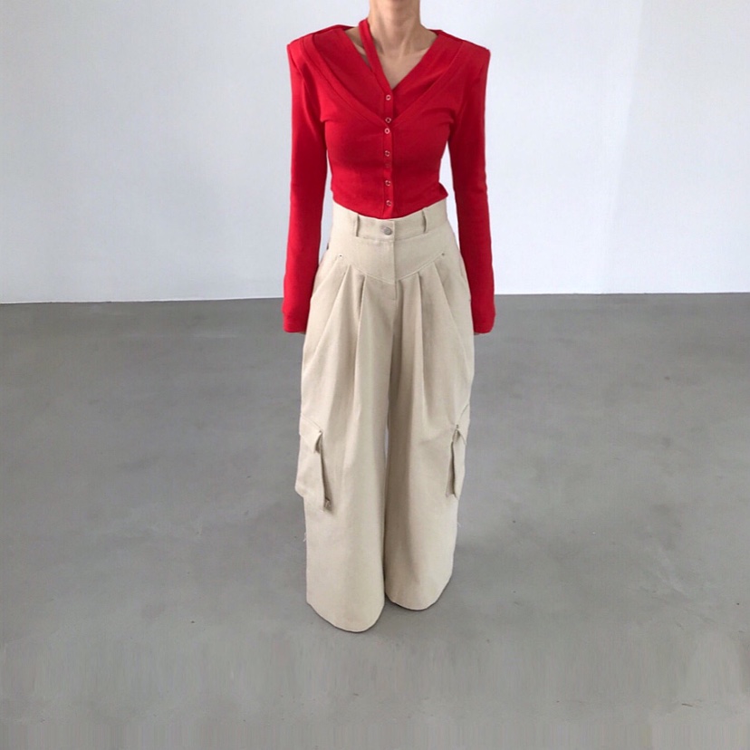 2TWO MOON東大門實拍女裝新款熱賣推薦職業長袖T恤雙層開衫2TWO MOON長袖T恤