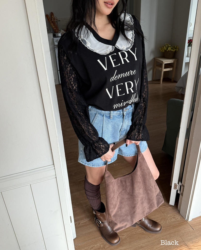 LOVABLE韓國直郵女裝新款人氣真品熱賣休閑職業時尚長袖T恤LOVABLE長袖T恤