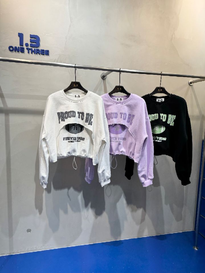 1.3韓國代購女士新品真品職業休閑推薦時尚26春夏熱賣衛衣1.3衛衣