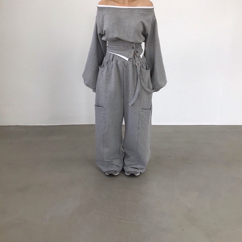 2TWO MOON韓國直郵女士新品職業26春夏推薦休閑褲不含腰帶2TWO MOON休閑褲