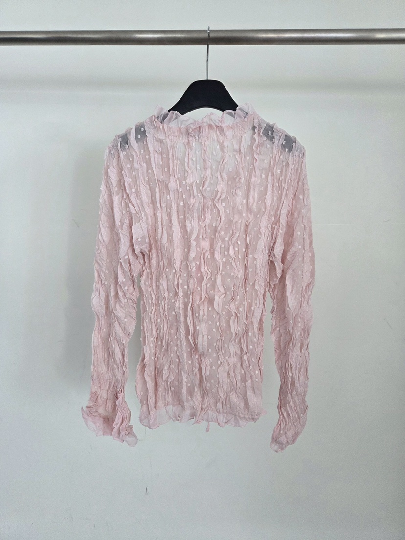 VERANDA東大門代購女士新品真品熱賣襯衫蕾絲衫荷葉邊雪紡VERANDA襯衫/蕾絲衫