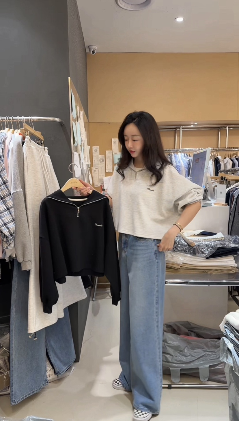 BOUND.A東大門代購女裝新品推薦真品人氣休閑時尚26春夏衛衣BOUND.A衛衣