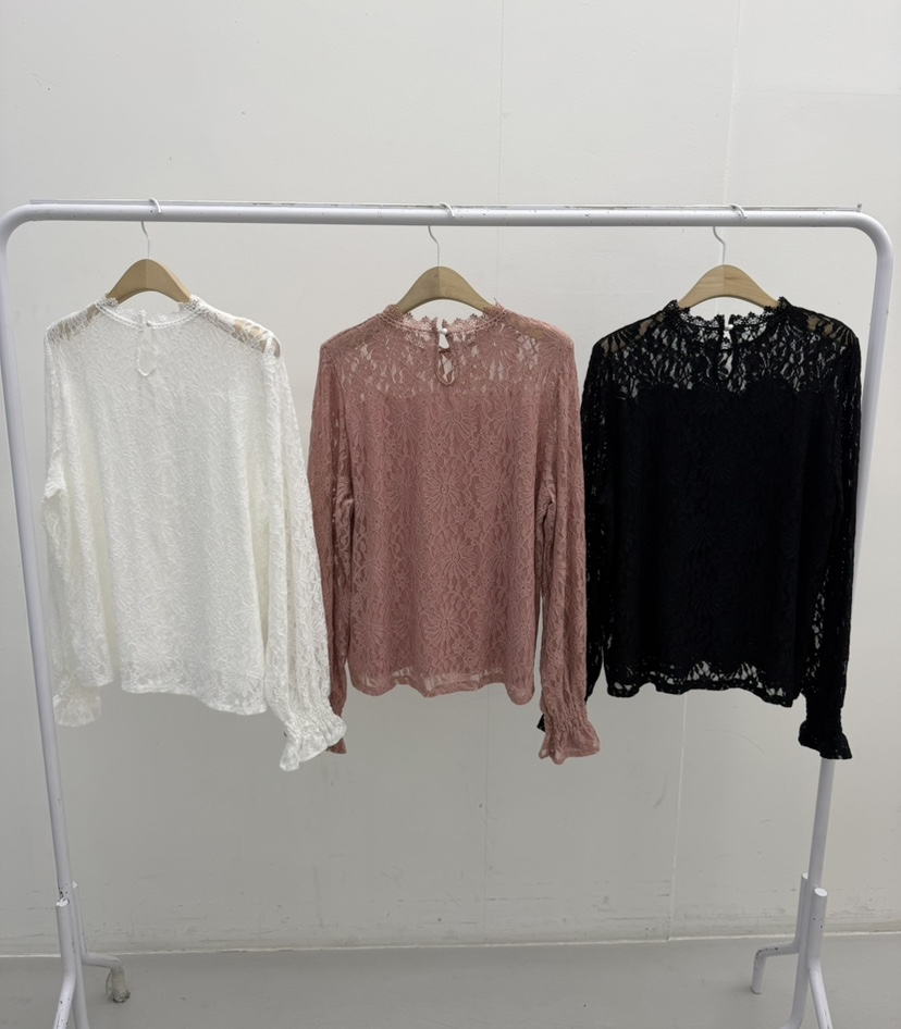 LOVABLE東大門代購女士新款熱賣26春夏人氣職業襯衫蕾絲衫LOVABLE襯衫/蕾絲衫