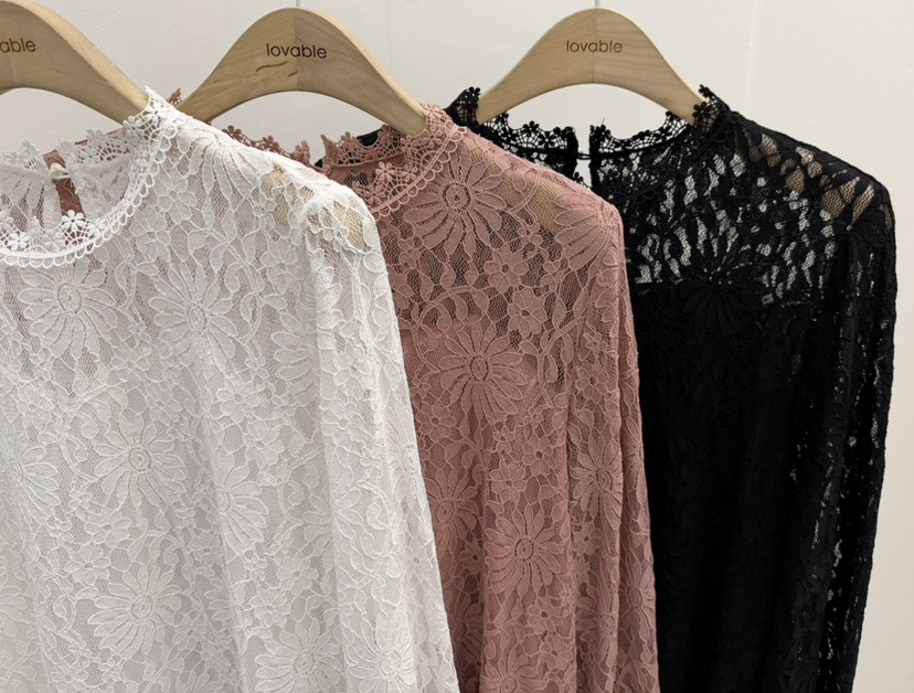 LOVABLE東大門代購女士新款熱賣26春夏人氣職業襯衫蕾絲衫LOVABLE襯衫/蕾絲衫