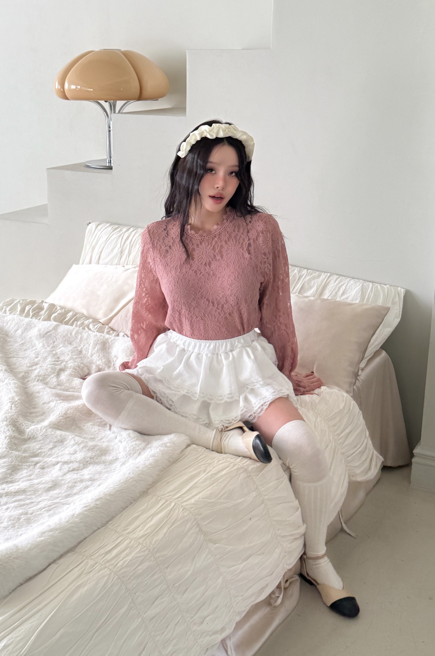 LOVABLE東大門代購女士新款熱賣26春夏人氣職業襯衫蕾絲衫LOVABLE襯衫/蕾絲衫