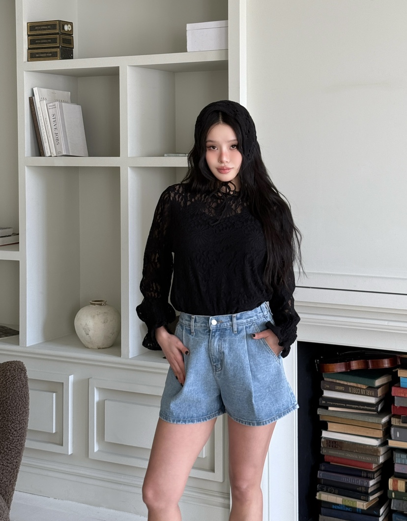 LOVABLE東大門代購女士新款熱賣26春夏人氣職業襯衫蕾絲衫LOVABLE襯衫/蕾絲衫