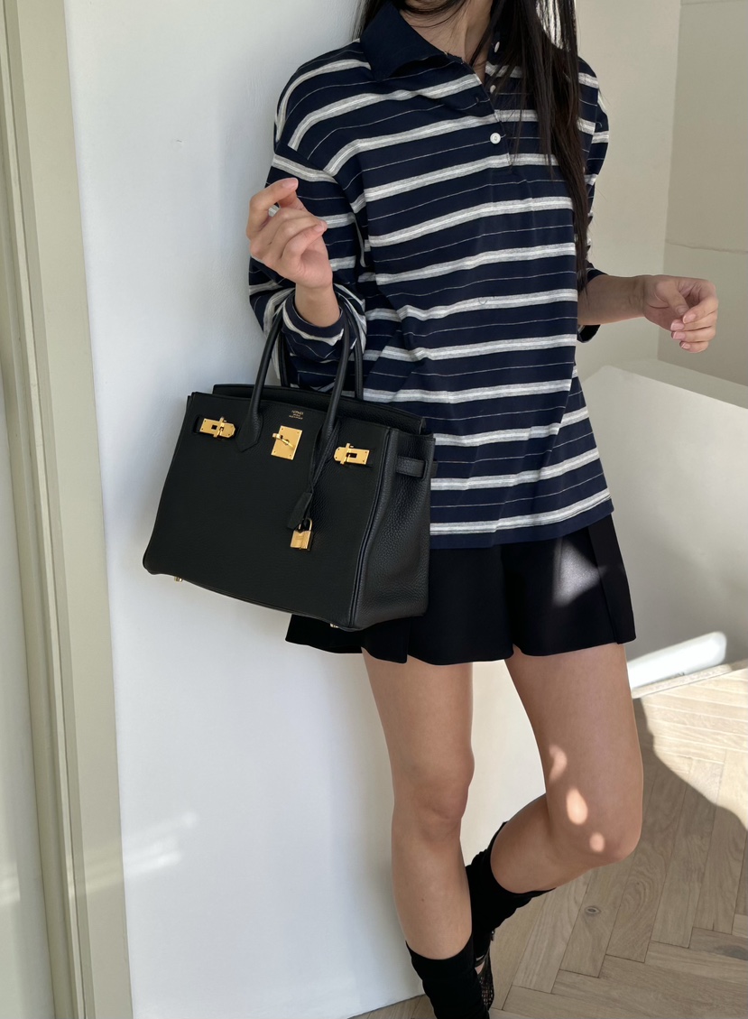 LE VASE東大門實拍女士新品推薦休閑時尚職業人氣長袖T恤LE VASE長袖T恤