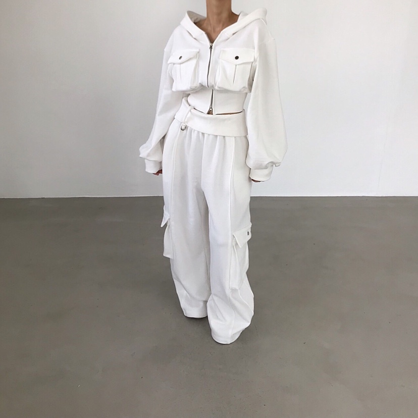 2TWO MOON韓國直郵女士新款休閑26春夏職業真品衛衣口袋2TWO MOON衛衣