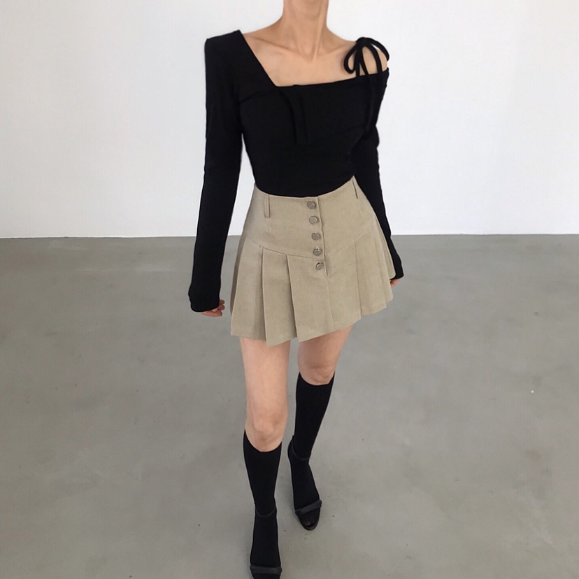 2TWO MOON韓國直郵女士新品熱賣人氣休閑推薦職業長袖T恤2TWO MOON長袖T恤