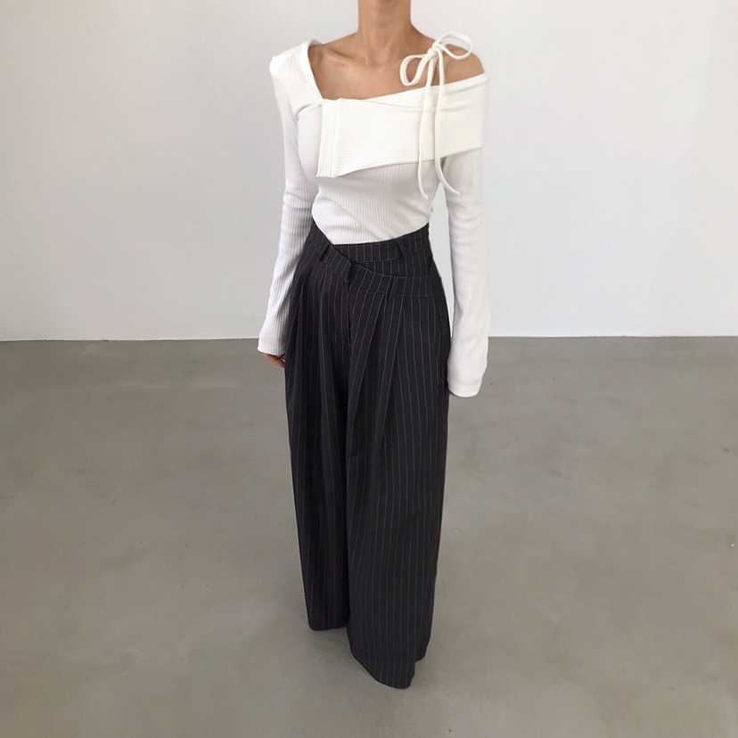 2TWO MOON韓國直郵女士新品熱賣人氣休閑推薦職業長袖T恤2TWO MOON長袖T恤