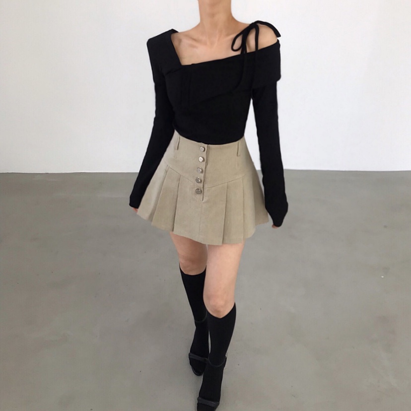 2TWO MOON韓國直郵女士新品熱賣人氣休閑推薦職業長袖T恤2TWO MOON長袖T恤圖色2