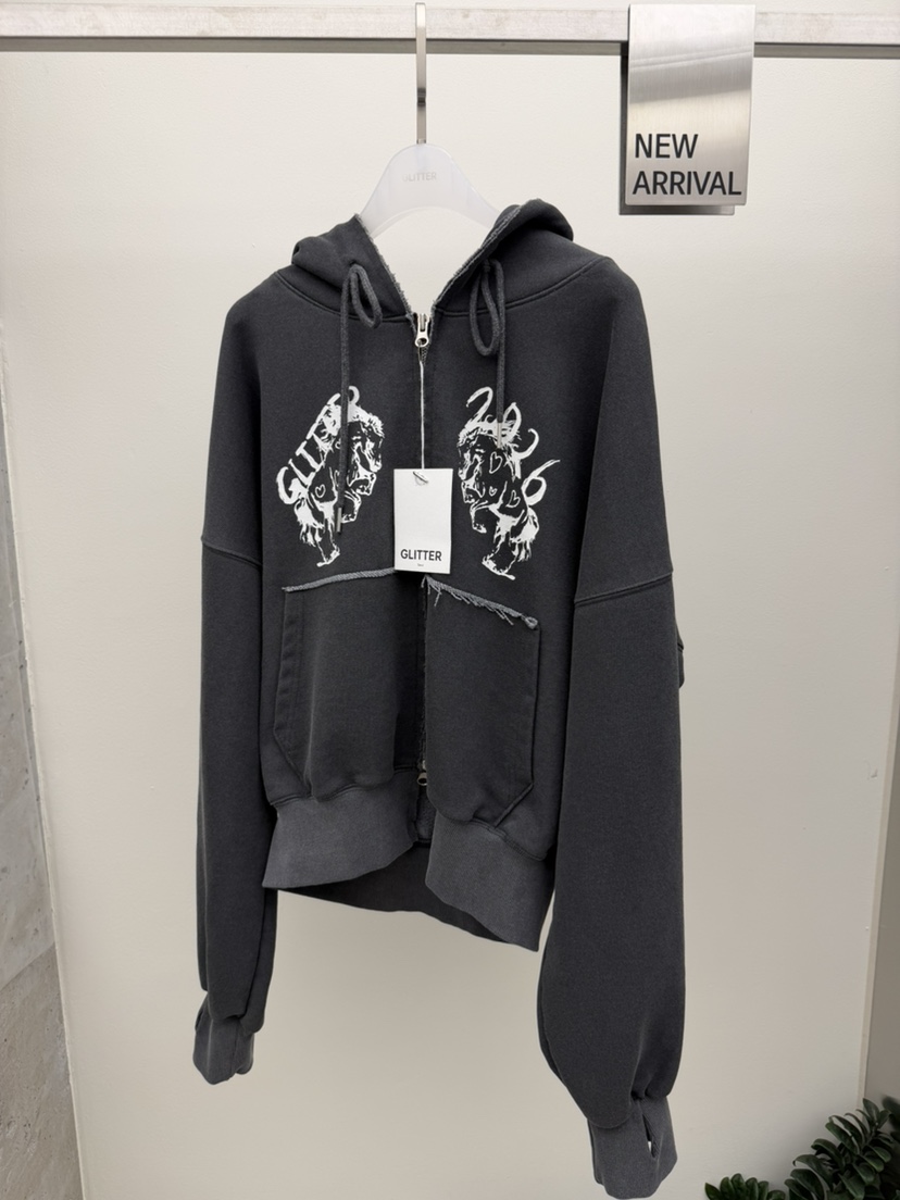 GLITTER東大門實拍女裝新款時尚真品熱賣職業人氣休閑衛衣GLITTER衛衣圖色2