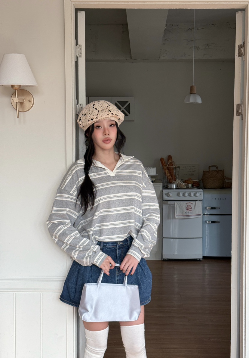 LOVABLE韓國直郵女裝新品時尚26春夏職業推薦休閑熱賣衛衣LOVABLE衛衣