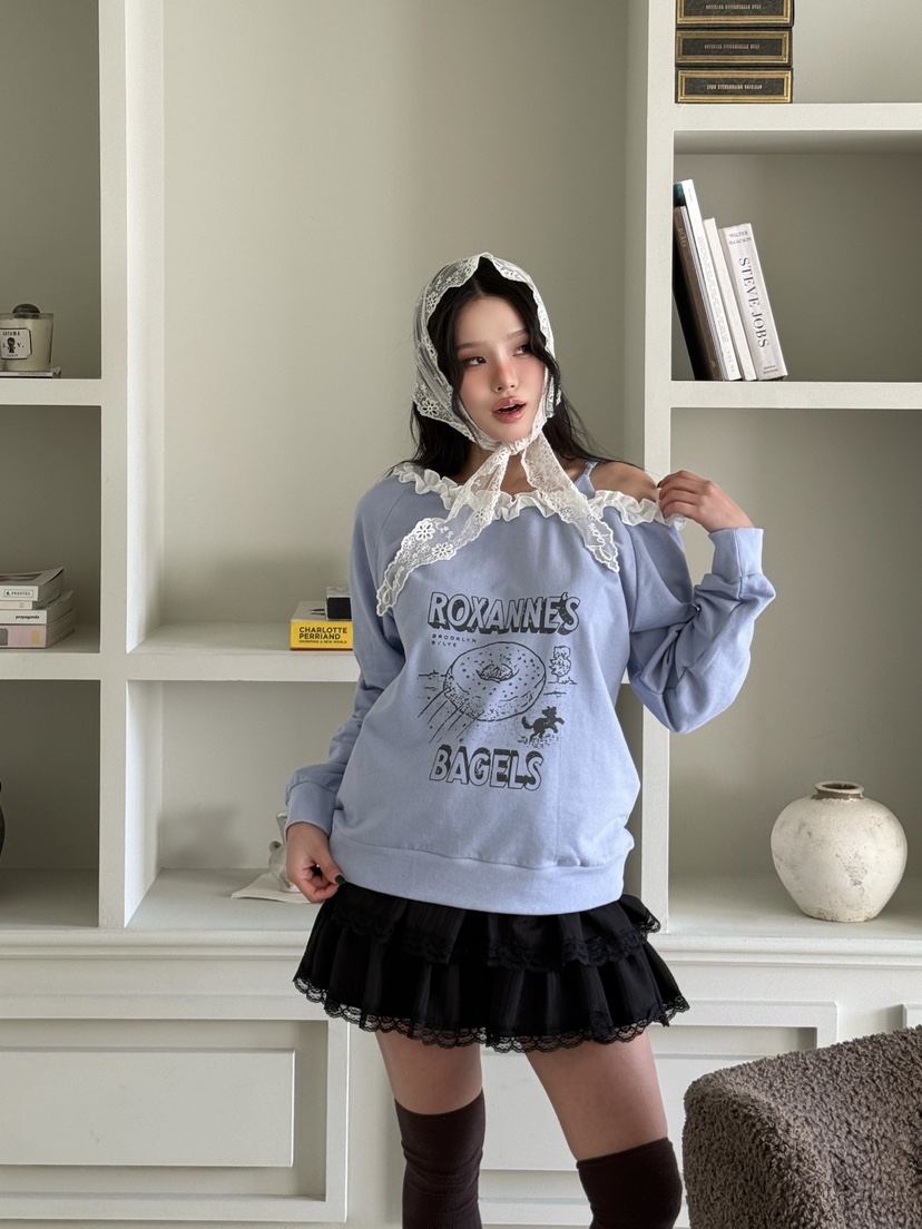 LOVABLE東大門實拍女裝新款人氣26春夏時尚真品熱賣推薦衛衣LOVABLE衛衣