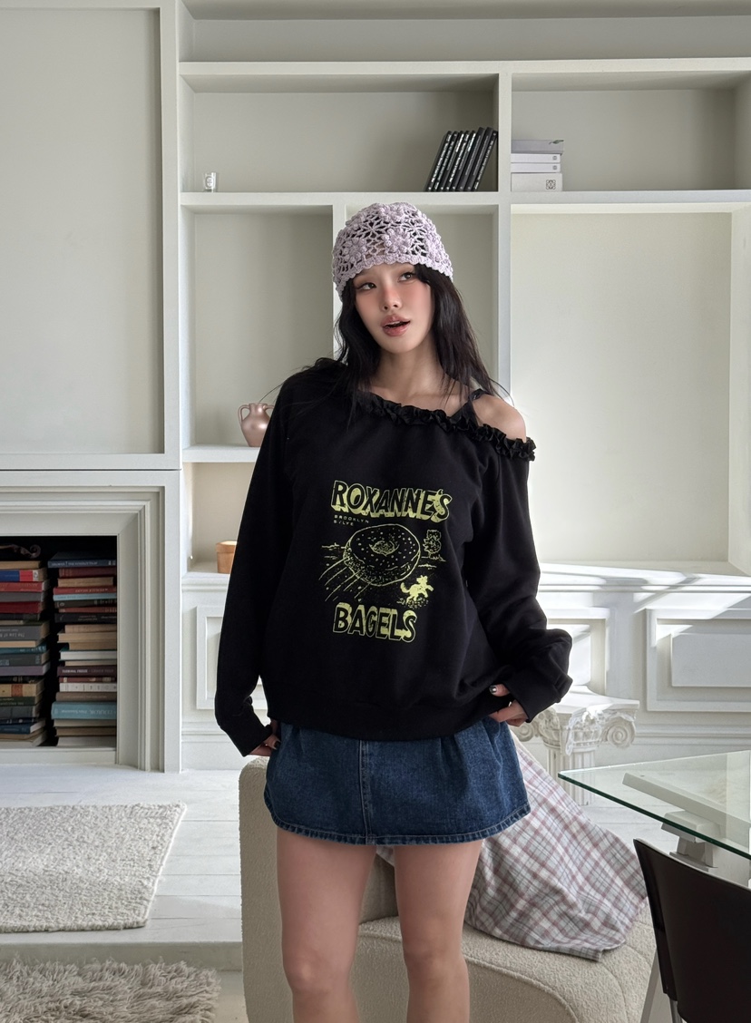 LOVABLE東大門實拍女裝新款人氣26春夏時尚真品熱賣推薦衛衣LOVABLE衛衣