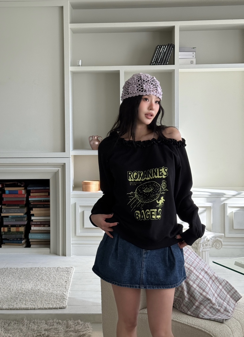 LOVABLE東大門實拍女裝新款人氣26春夏時尚真品熱賣推薦衛衣LOVABLE衛衣