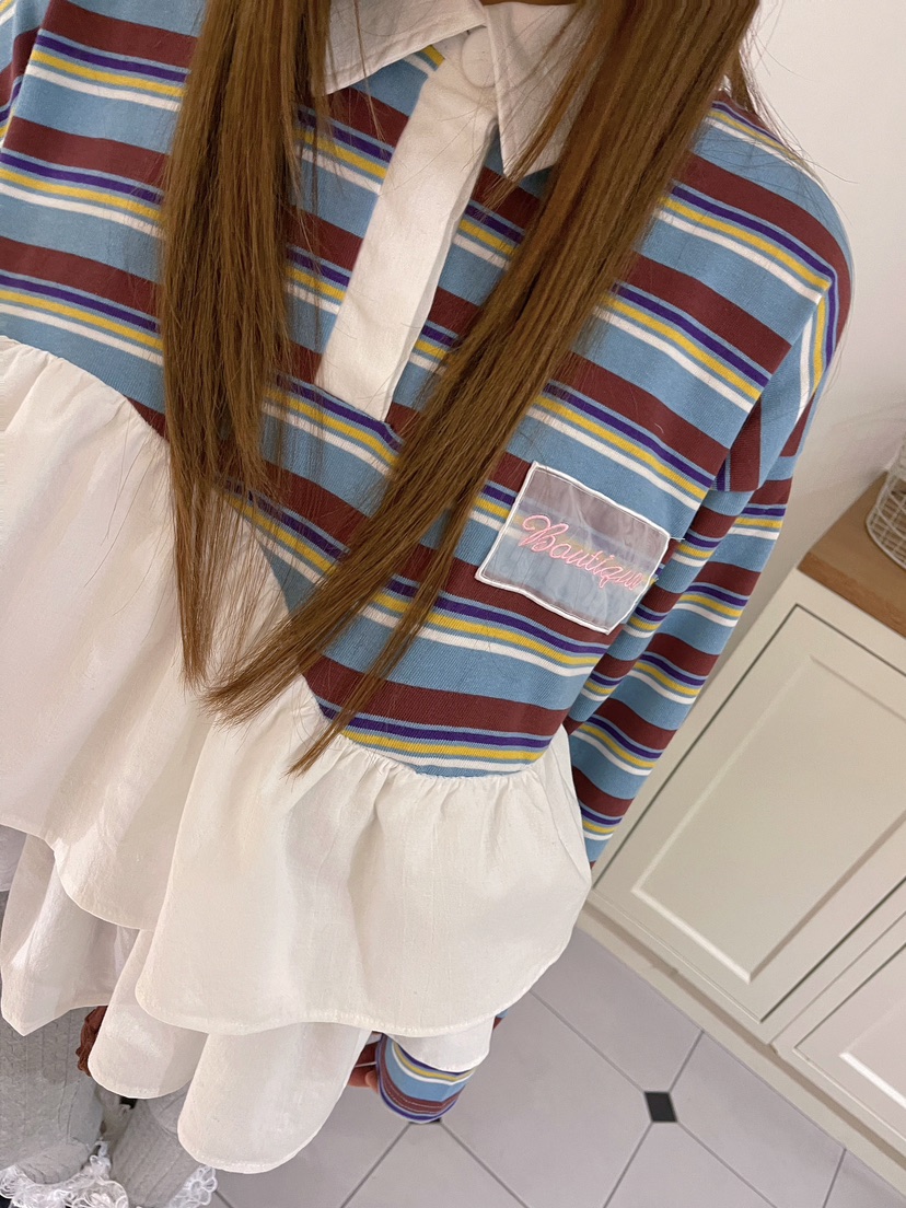 BOUTIQUE-L東大門實拍女士新款熱賣時尚推薦職業長袖T恤BOUTIQUE-L長袖T恤