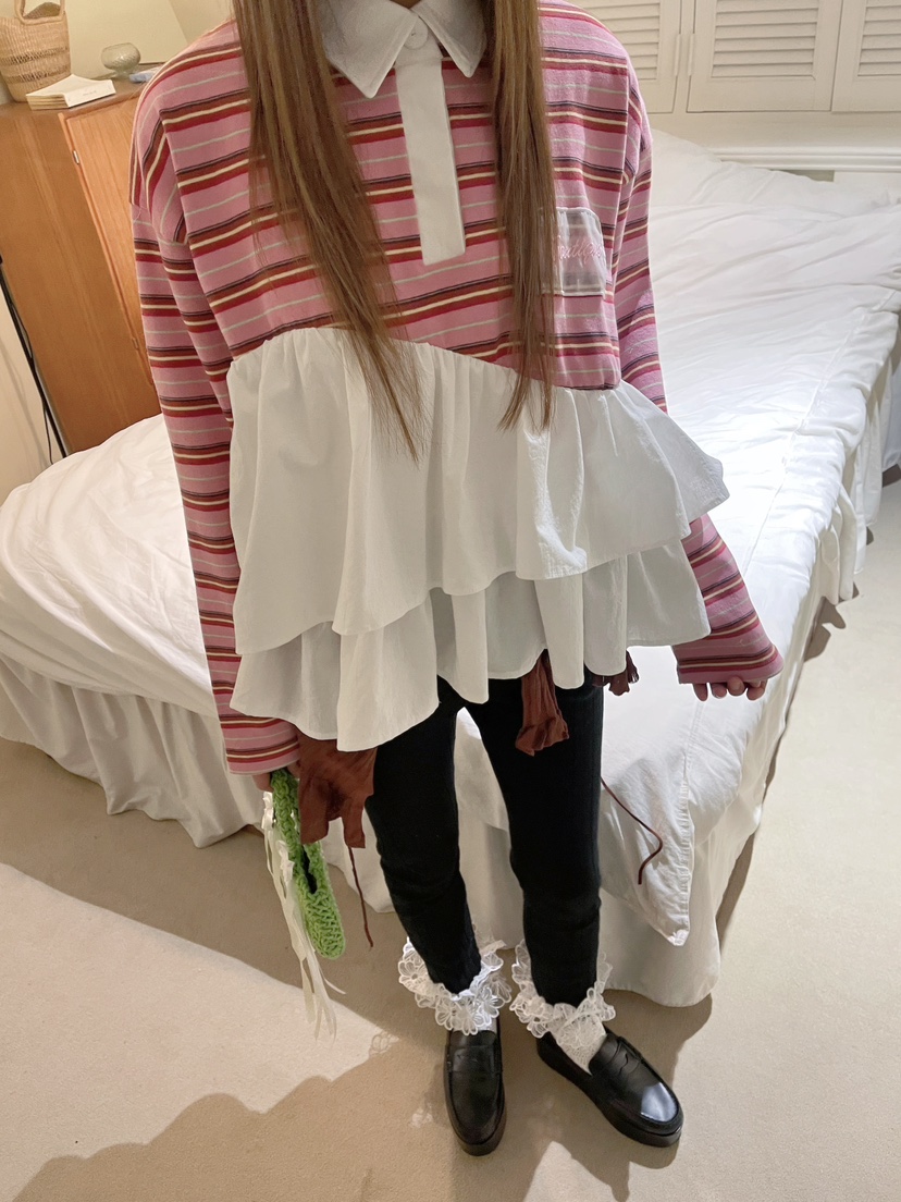 BOUTIQUE-L東大門實拍女士新款熱賣時尚推薦職業長袖T恤BOUTIQUE-L長袖T恤