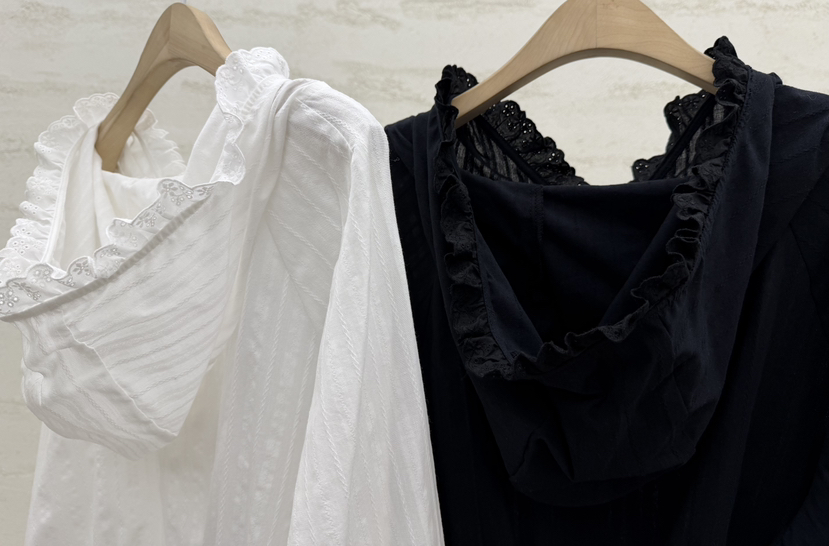 LOVABLE韓國直郵女士新款推薦人氣時尚熱賣真品襯衫蕾絲衫LOVABLE襯衫/蕾絲衫