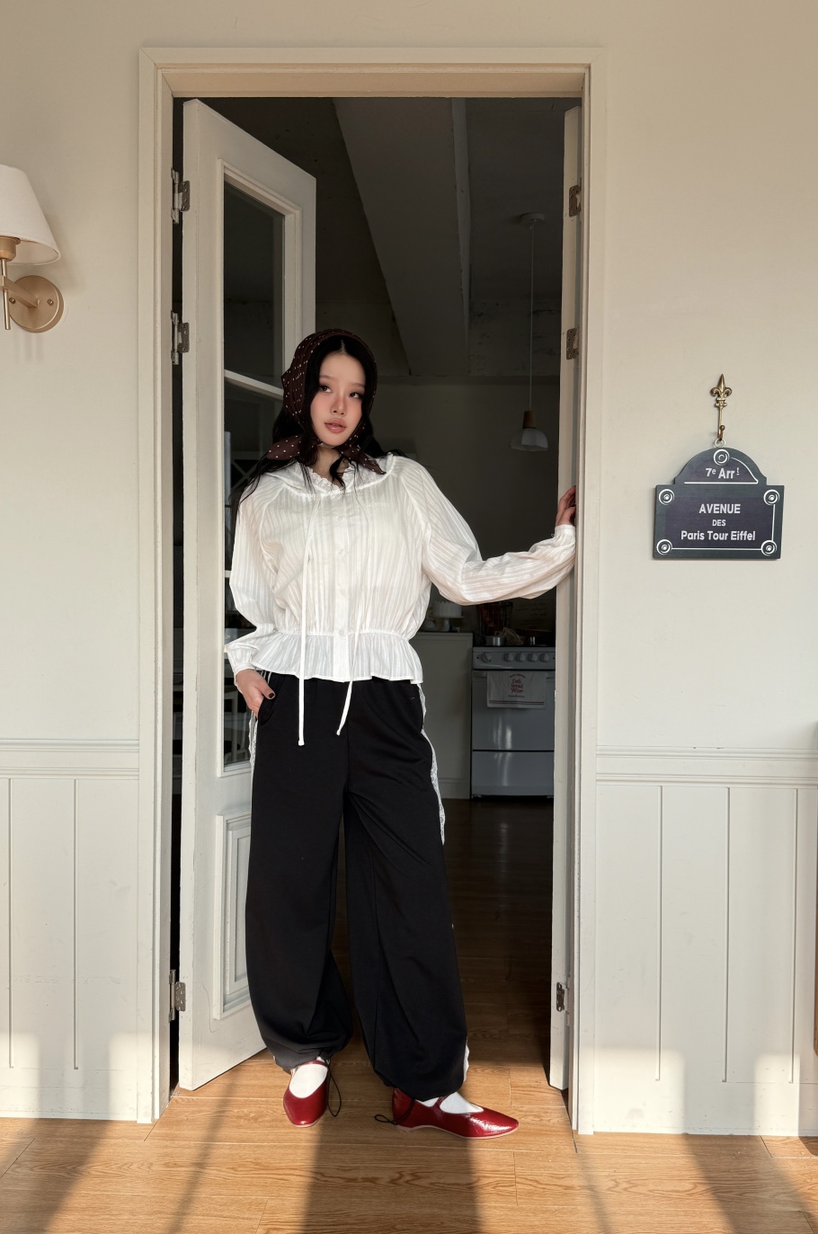 LOVABLE韓國直郵女士新款推薦人氣時尚熱賣真品襯衫蕾絲衫LOVABLE襯衫/蕾絲衫