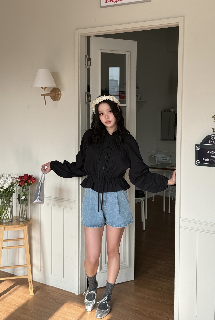 LOVABLE韓國直郵女士新款推薦人氣時尚熱賣真品襯衫蕾絲衫LOVABLE襯衫/蕾絲衫