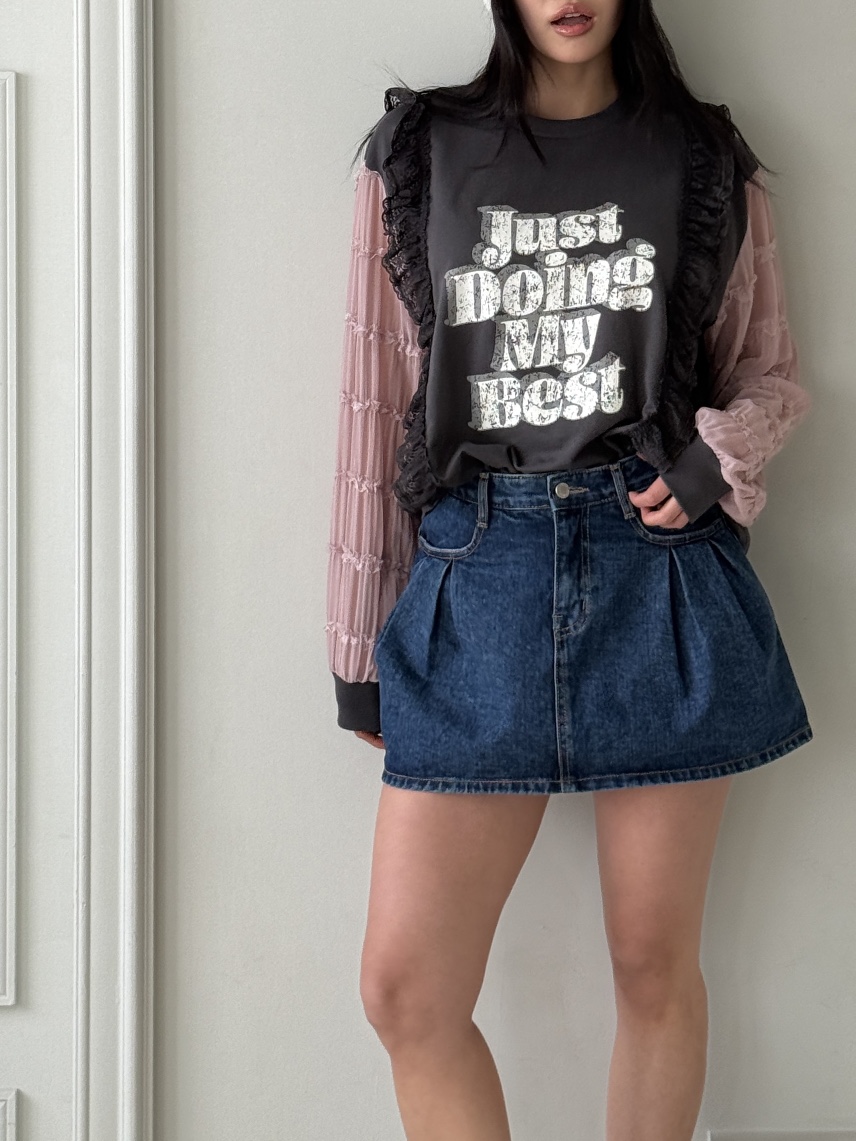 LOVABLE韓國代購女裝新品熱賣人氣時尚職業26春夏休閑衛衣LOVABLE衛衣