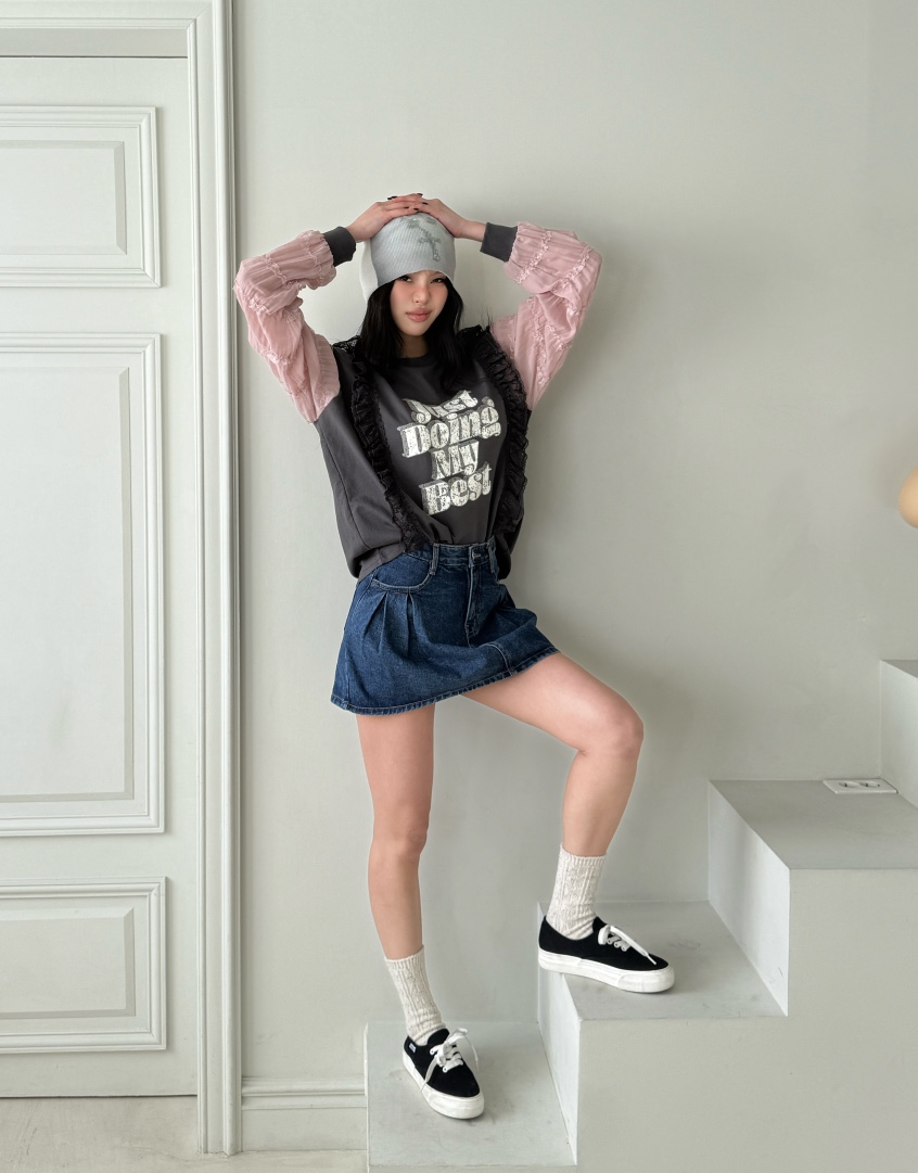 LOVABLE韓國代購女裝新品熱賣人氣時尚職業26春夏休閑衛衣LOVABLE衛衣