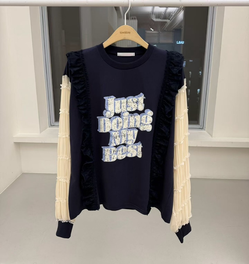 LOVABLE韓國代購女裝新品熱賣人氣時尚職業26春夏休閑衛衣LOVABLE衛衣圖色3