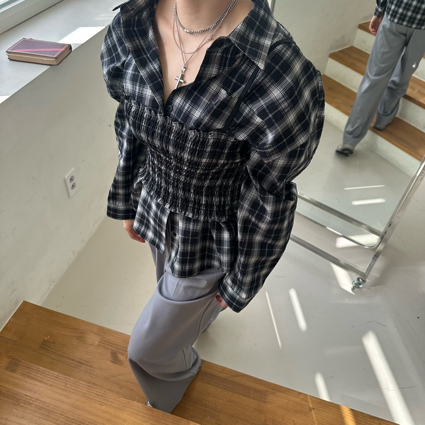 SOUIT韓國代購女士新品職業人氣26春夏休閑真品時尚熱賣套裝SOUIT by mabel-L套裝