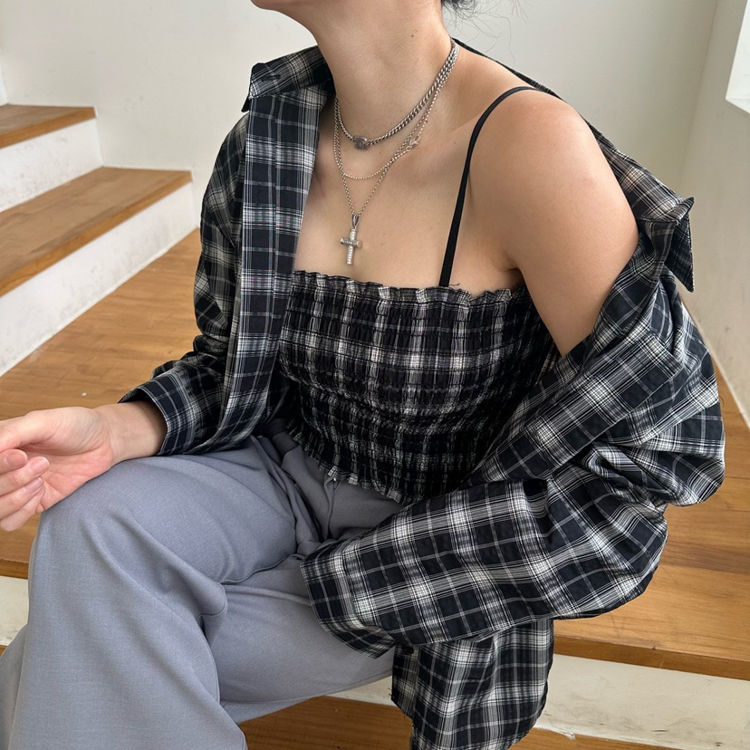 SOUIT韓國代購女士新品職業人氣26春夏休閑真品時尚熱賣套裝SOUIT by mabel-L套裝