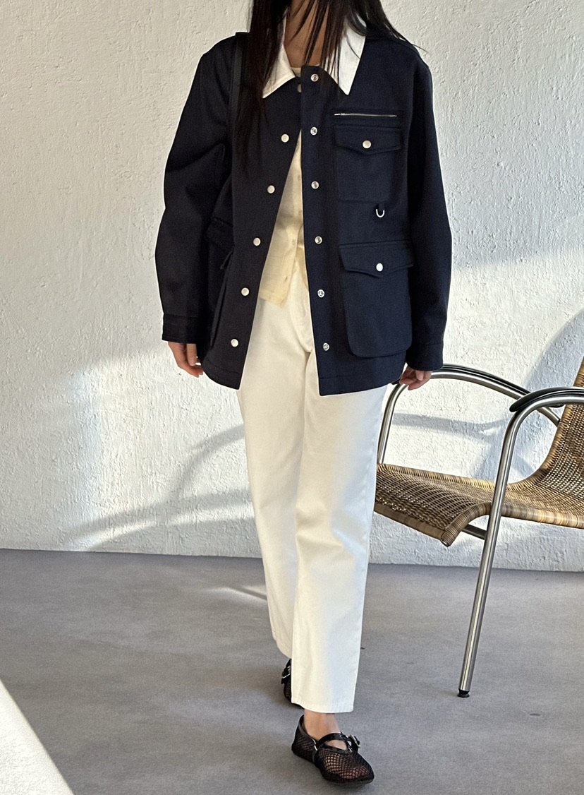 LE VASE韓國代購女士新品推薦熱賣真品人氣26春夏職業夾克LE VASE夾克