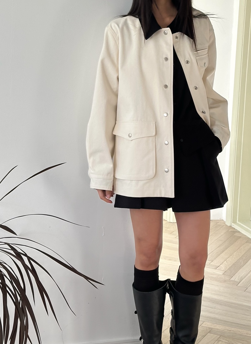 LE VASE韓國代購女士新品推薦熱賣真品人氣26春夏職業夾克LE VASE夾克