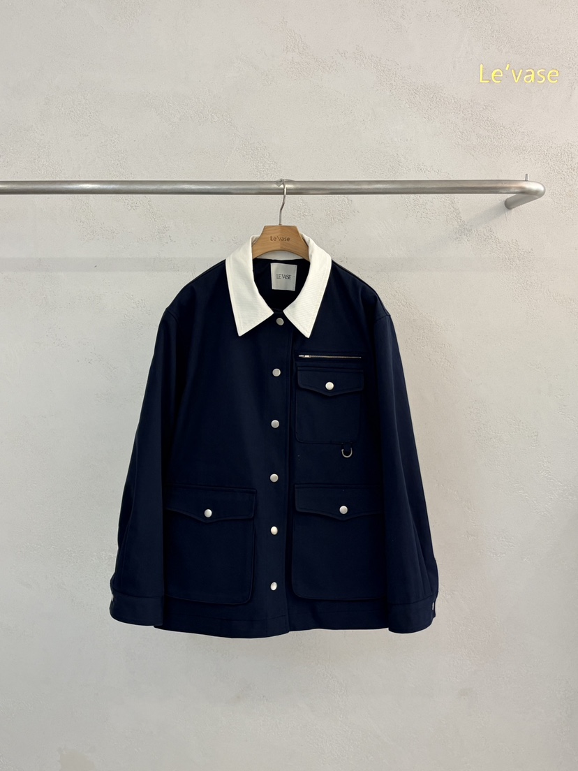 LE VASE韓國代購女士新品推薦熱賣真品人氣26春夏職業夾克LE VASE夾克