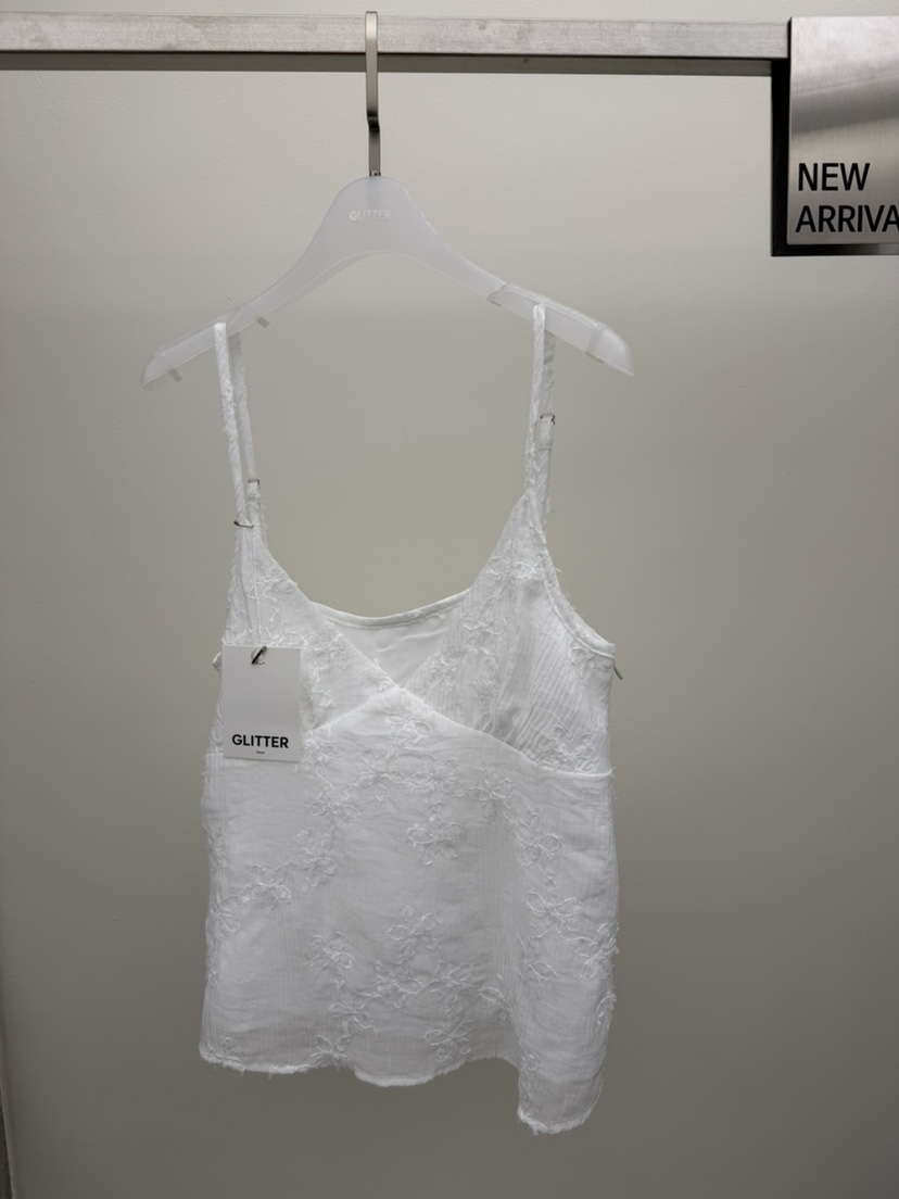 GLITTER東大門實拍女裝新款真品時尚休閑吊帶背心不含內搭GLITTER吊帶/背心圖色1