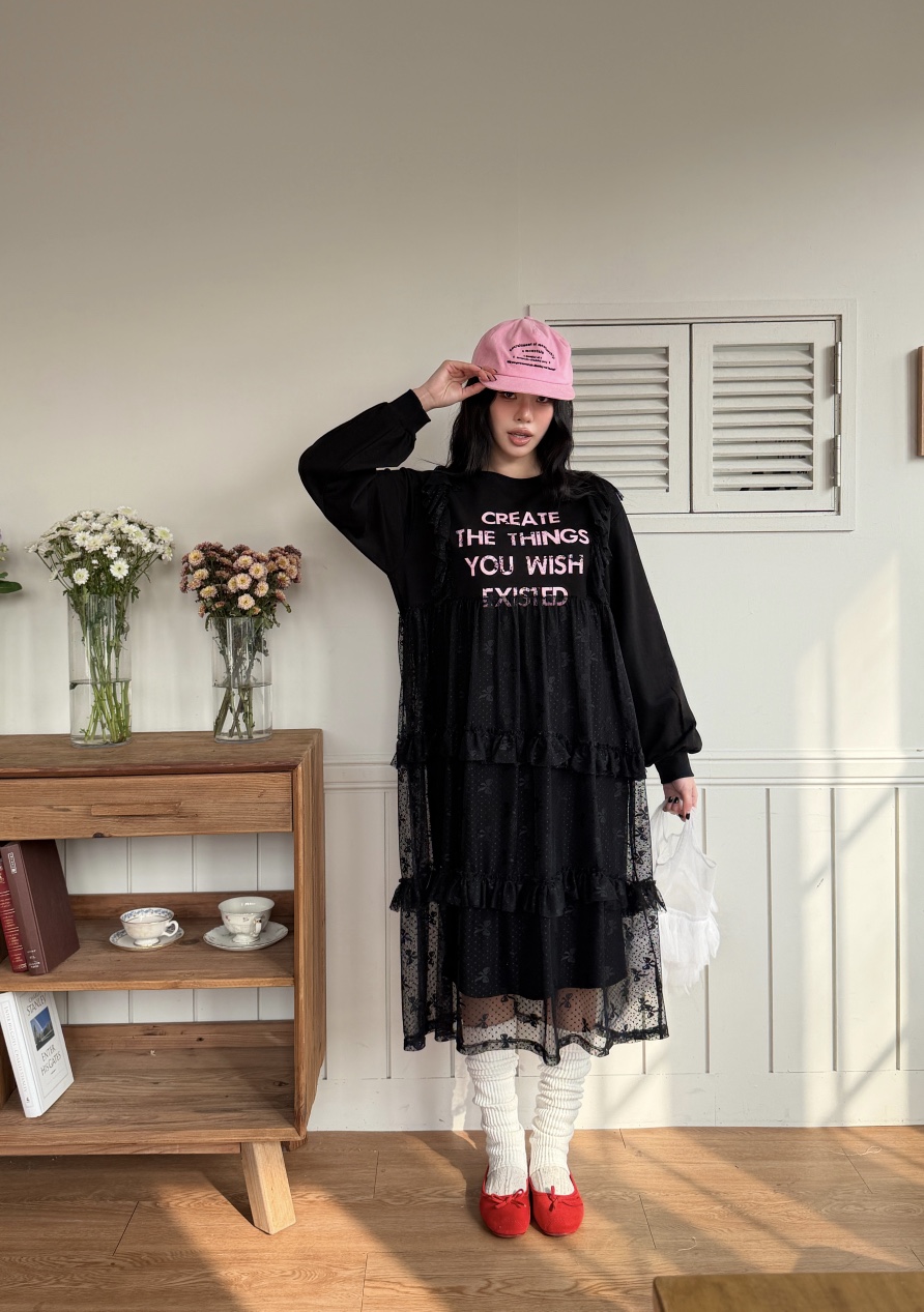 LOVABLE東大門實拍女士新款26春夏真品推薦人氣職業連衣裙LOVABLE連衣裙