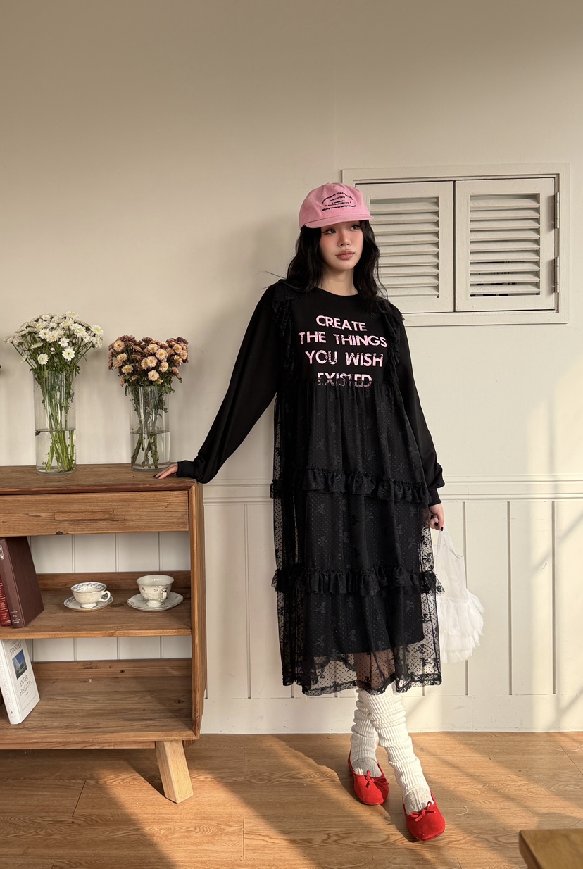 LOVABLE東大門實拍女士新款26春夏真品推薦人氣職業連衣裙LOVABLE連衣裙